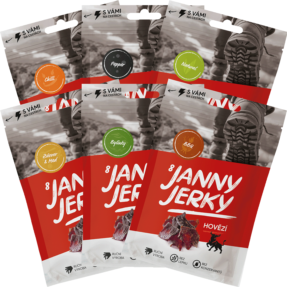 Šest ze šesti – dárkový balíček – VŠECHNY PŘÍCHUTĚ