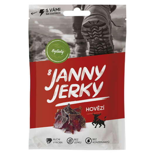 HOVĚZÍ JERKY – BYLINKY